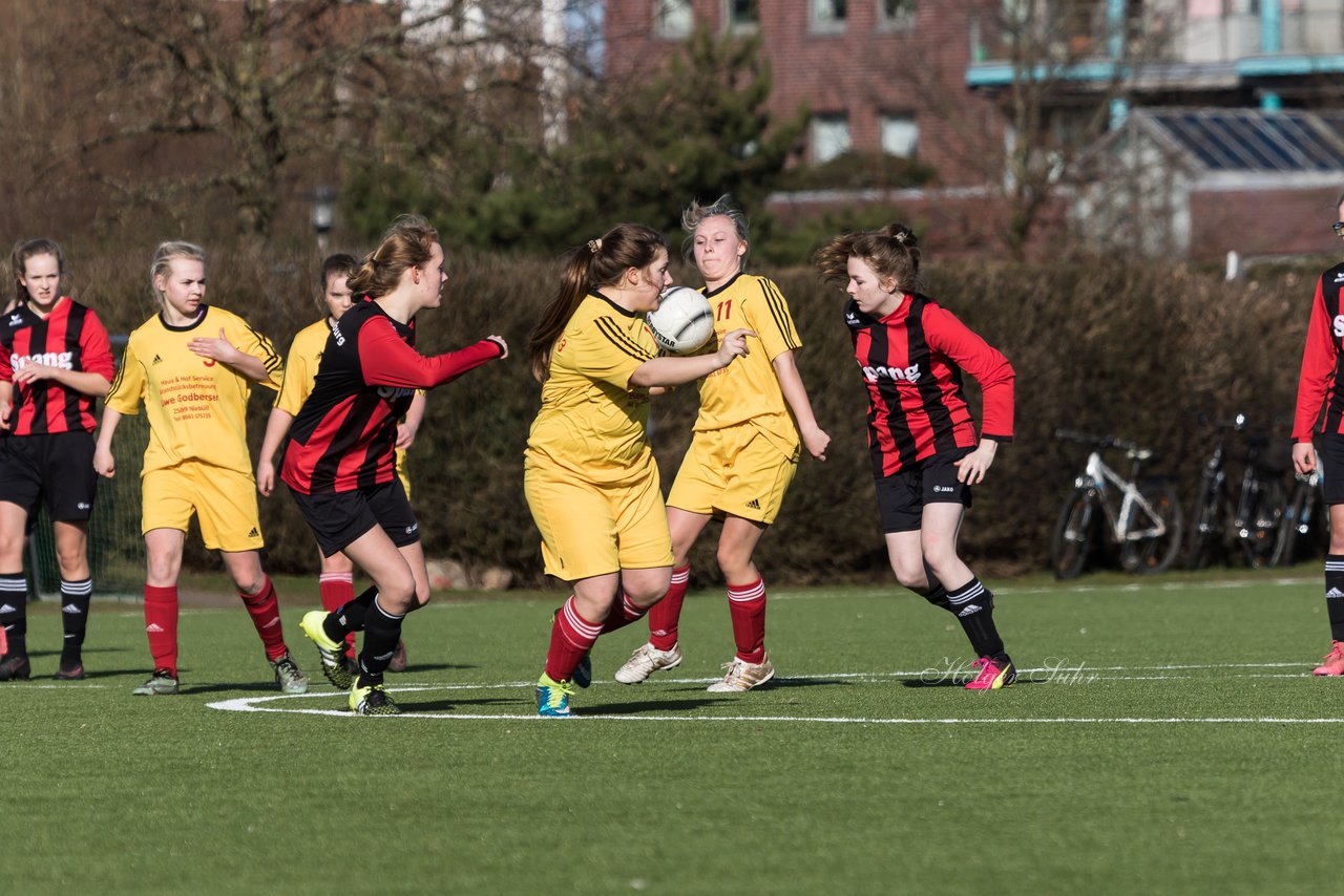 Bild 214 - B-Juniorinnen SG Weststeinburg/Bei - SV Fisia 03 : Ergebnis: 1:2